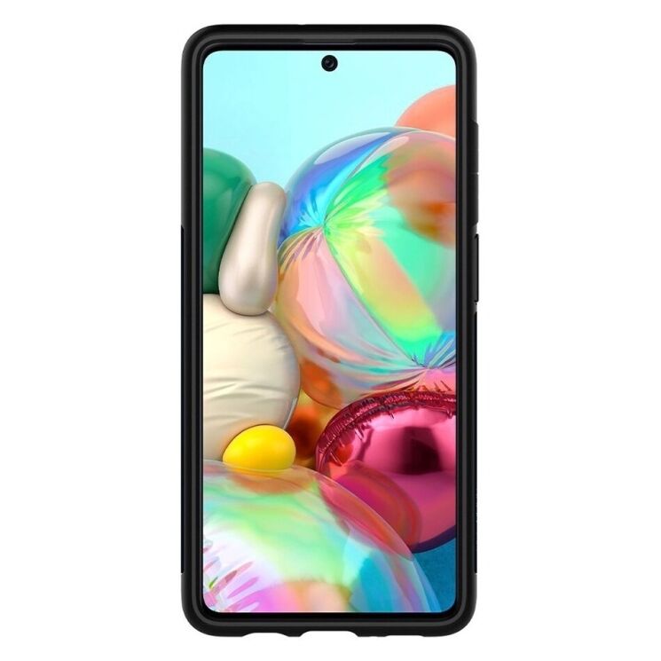 Захисний чохол Spigen (SGP) Slim Armor для Samsung Galaxy A71 (A715) - Metal Slate: фото 5 з 7