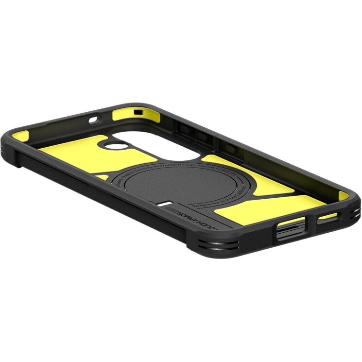 Защитный чехол Spigen (SGP) Tough Armor (MagFit) для Samsung Galaxy S25 Plus (S936) ACS08988 - Gunmetal: фото 7 из 20