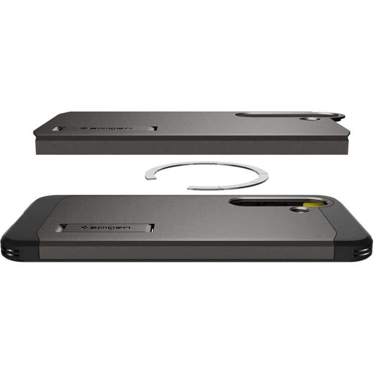 Защитный чехол Spigen (SGP) Tough Armor (MagFit) для Samsung Galaxy S25 Plus (S936) ACS08988 - Gunmetal: фото 8 из 20