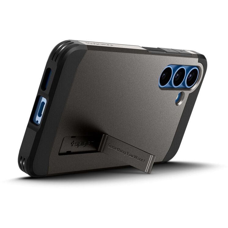Защитный чехол Spigen (SGP) Tough Armor (MagFit) для Samsung Galaxy S25 Plus (S936) ACS08988 - Gunmetal: фото 4 из 20