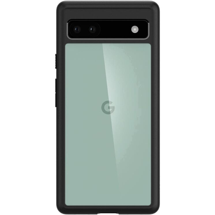 Защитный чехол Spigen (SGP) Ultra Hybrid для Google Pixel 6a - Black: фото 3 из 14