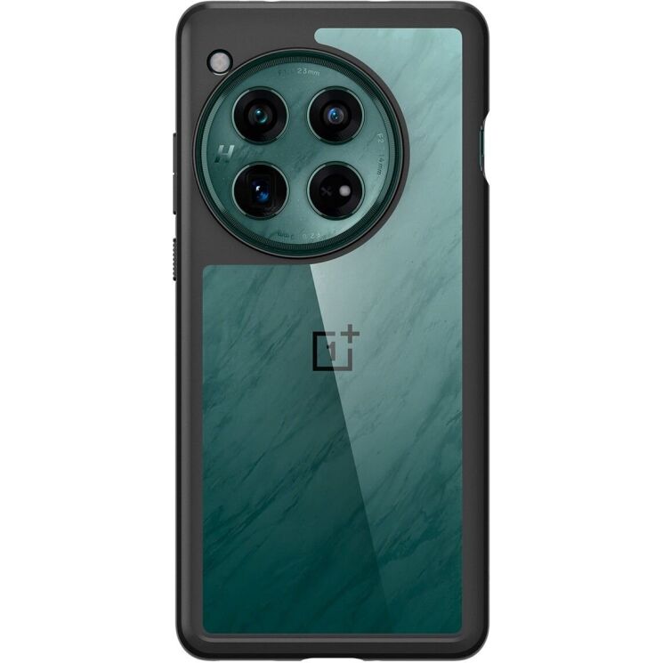 Захисний чохол Spigen (SGP) Ultra Hybrid для OnePlus 12 (ACS07378) - Matte Black: фото 2 з 13