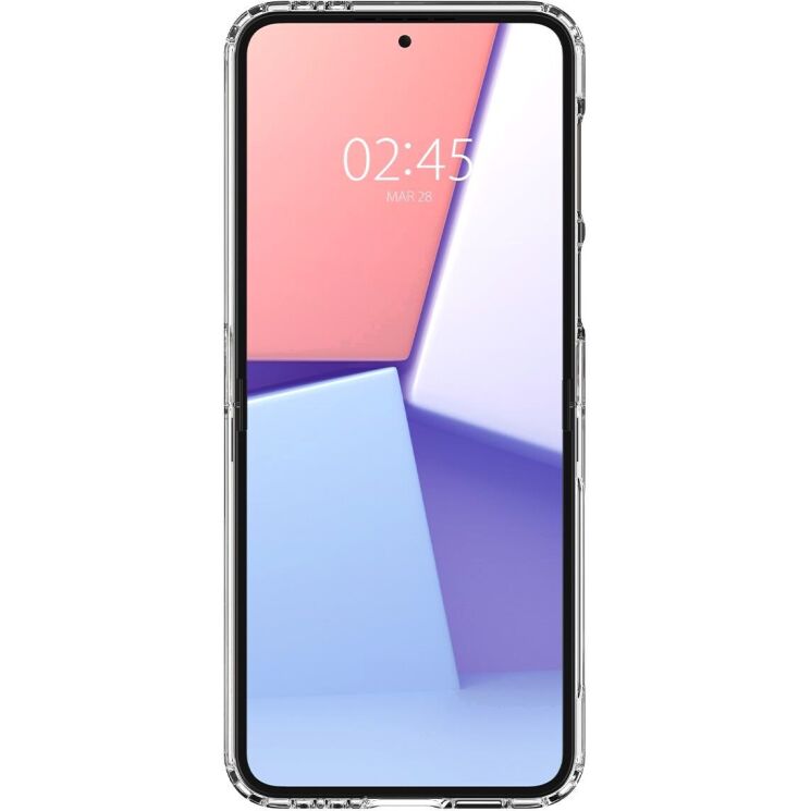 Захисний чохол Spigen (SGP) Ultra Hybrid Pro (FF) для Samsung Galaxy Flip 6 - Crystal Clear: фото 6 з 18