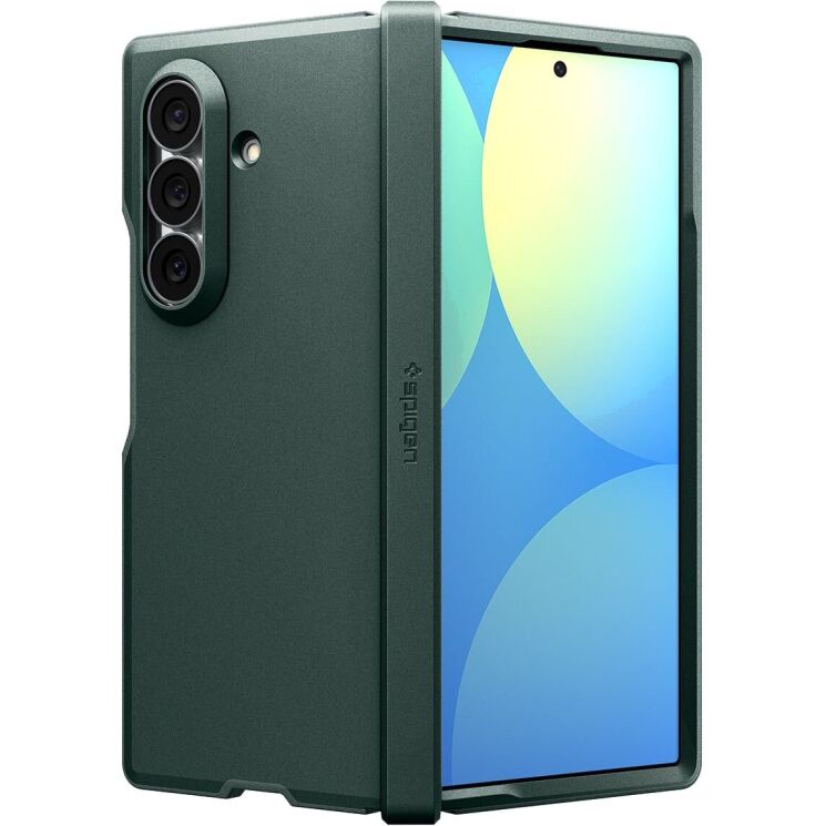 Защитный чехол Spigen Tough Armor Pro (MagFit) для Samsung Galaxy Fold 8 Ultra (ACS11851) - Abyss Green (424079G) Защитный чехол Spigen Tough Armor Pro (MagFit) для Samsung Galaxy Fold 8 Ultra (ACS11851) - Abyss Green: фото 4 из 15