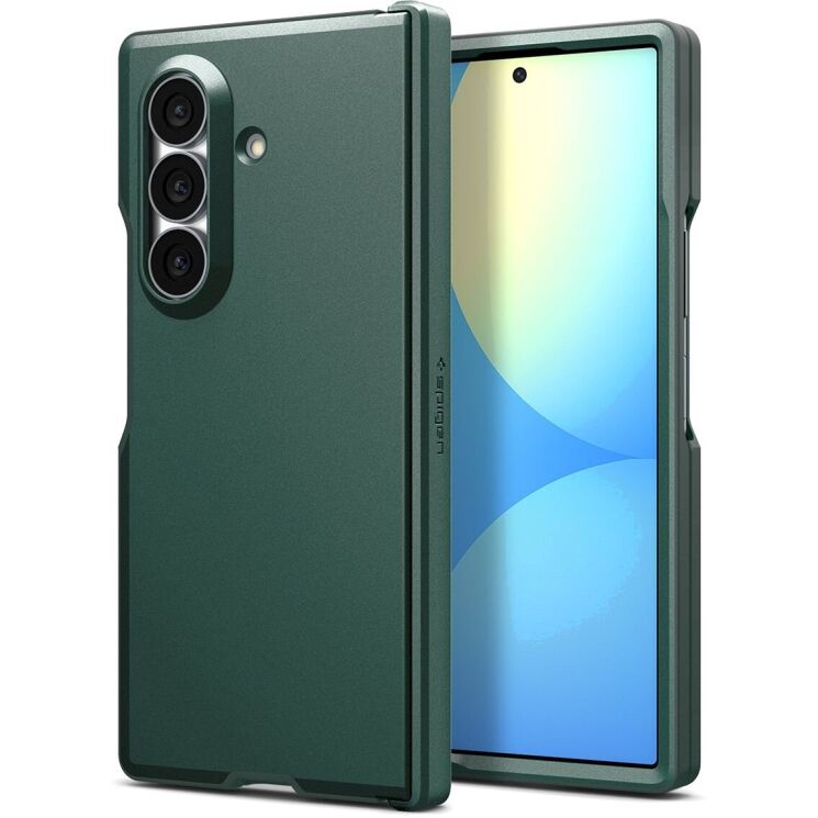 Защитный чехол Spigen Tough Armor Pro (MagFit) для Samsung Galaxy Fold 8 Ultra (ACS11851) - Abyss Green (424079G) Защитный чехол Spigen Tough Armor Pro (MagFit) для Samsung Galaxy Fold 8 Ultra (ACS11851) - Abyss Green: фото 3 из 15