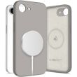 Захисний чохол Tech-Protect Liquid Silicone MagSafe для Apple iPhone 16e - Stone Grey (378224H)