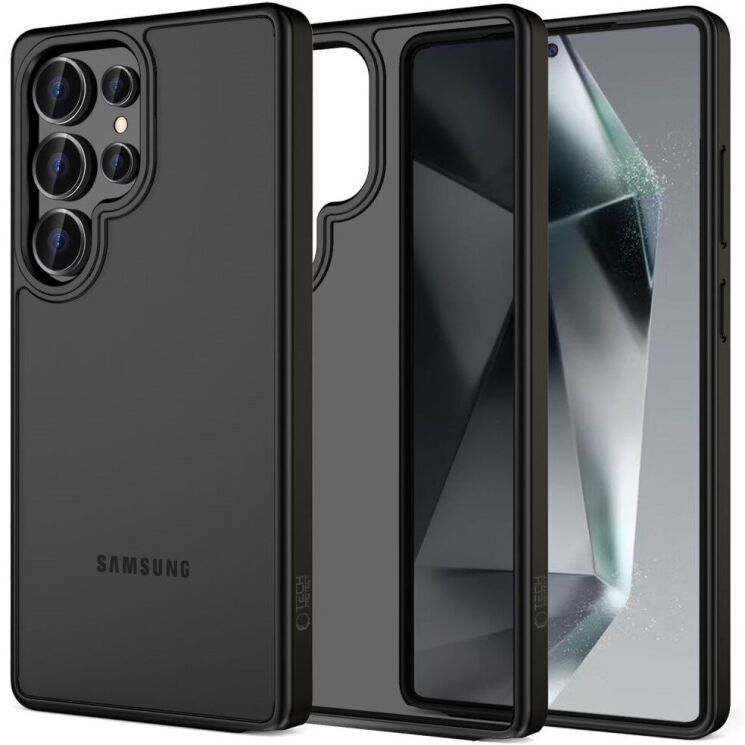 Захисний чохол Tech-Protect Magmat для Samsung Galaxy S25 Ultra (S938) - Matte Black: фото 1 з 5
