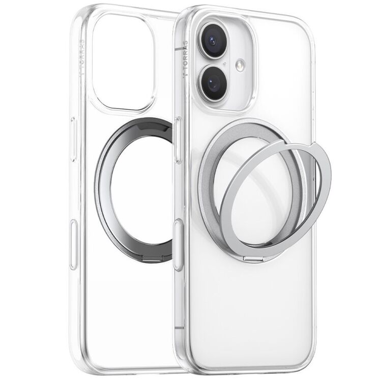 Захисний чохол TORRAS Ostand Ofitness для Apple iPhone 17 - Transparent: фото 2 з 9