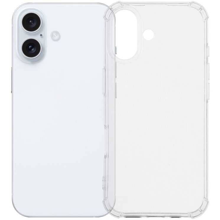 Защитный чехол UniCase AirBag для Apple iPhone 17 - Transparent: фото 1 из 5