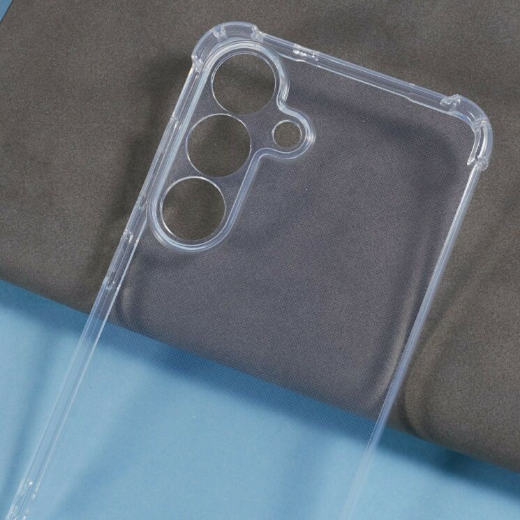 Защитный чехол UniCase AirBag with Strap для Samsung Galaxy S26 FE - Transparent: фото 4 из 6