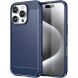 Защитный чехол UniCase Carbon для Apple iPhone 16 Pro Max - Blue (360441L). Фото 1 из 8
