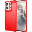 Защитный чехол UniCase Carbon для Motorola Edge 50 Pro - Red (353624R)