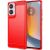 Захисний чохол UniCase Carbon для Motorola Moto G85 - Red: фото 1 з 10