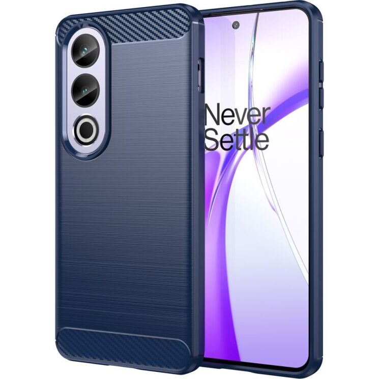 Защитный чехол UniCase Carbon для OnePlus Ace 3V - Blue: фото 1 из 8