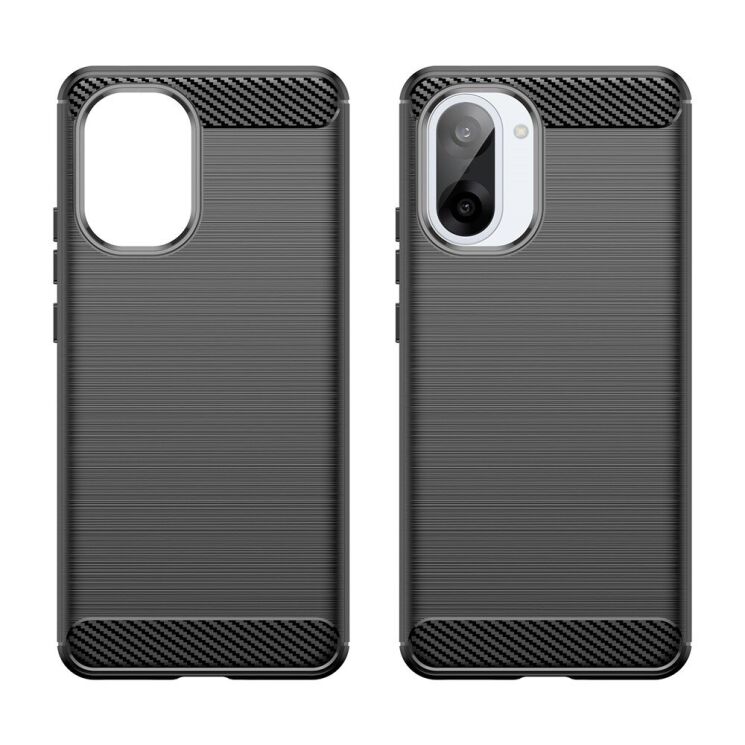 Захисний чохол UniCase Carbon для OnePlus Nord CE 5 / Ace 5 Racing - Black: фото 2 з 8