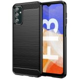 Силиконовый (TPU) чехол UniCase Carbon для Samsung Galaxy M13 (M135) / Galaxy M23 (M236) - Black: фото 1 из 10