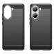 Защитный чехол UniCase Carbon для Xiaomi Poco X7 Pro - Black (371710B). Фото 2 из 8