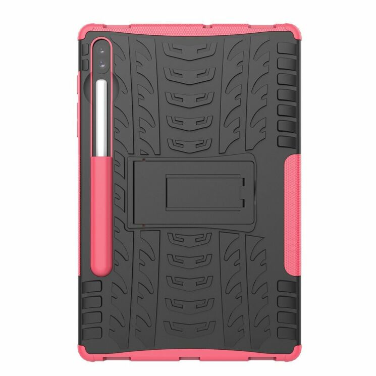 Захисний чохол UniCase Combo для Samsung Galaxy Tab S6 (T860/865) - Rose: фото 4 з 9