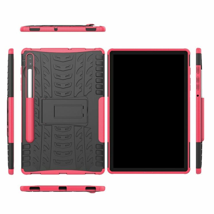 Захисний чохол UniCase Combo для Samsung Galaxy Tab S6 (T860/865) - Rose: фото 3 з 9