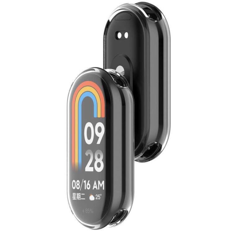 Захисний чохол UniCase Crystal Cover для Xiaomi Mi Smart Band 9 - Transparent: фото 3 з 7