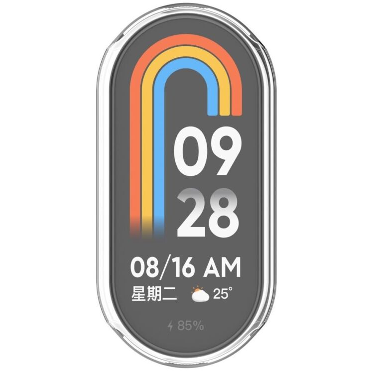 Захисний чохол UniCase Crystal Cover для Xiaomi Mi Smart Band 9 - Transparent: фото 4 з 7