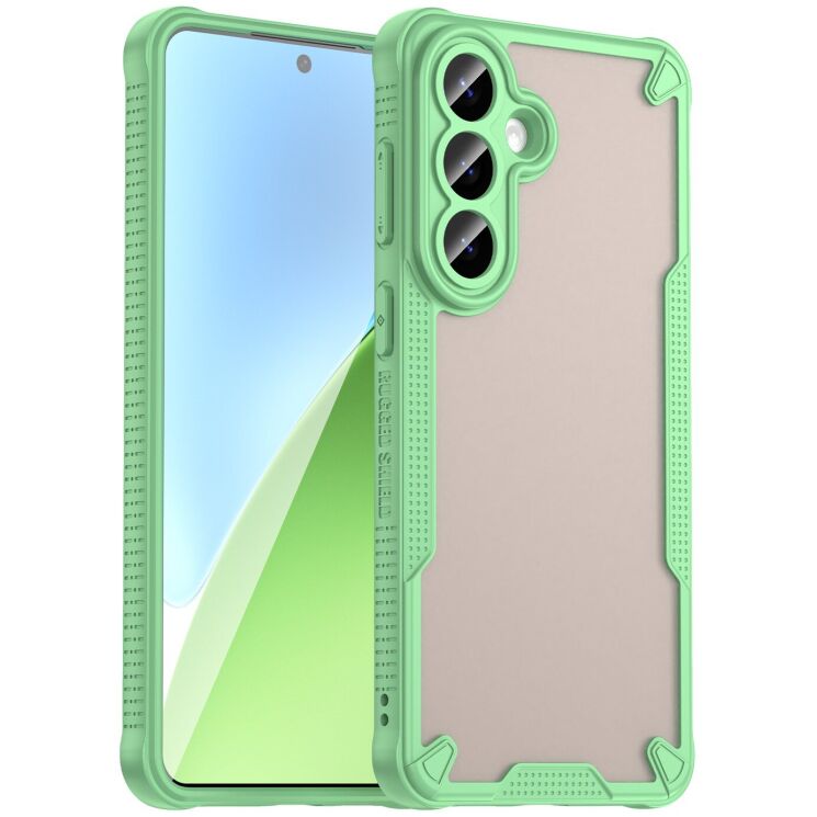 Защитный чехол UniCase Falcon Frame для Samsung Galaxy S26 Plus - Green: фото 1 из 10