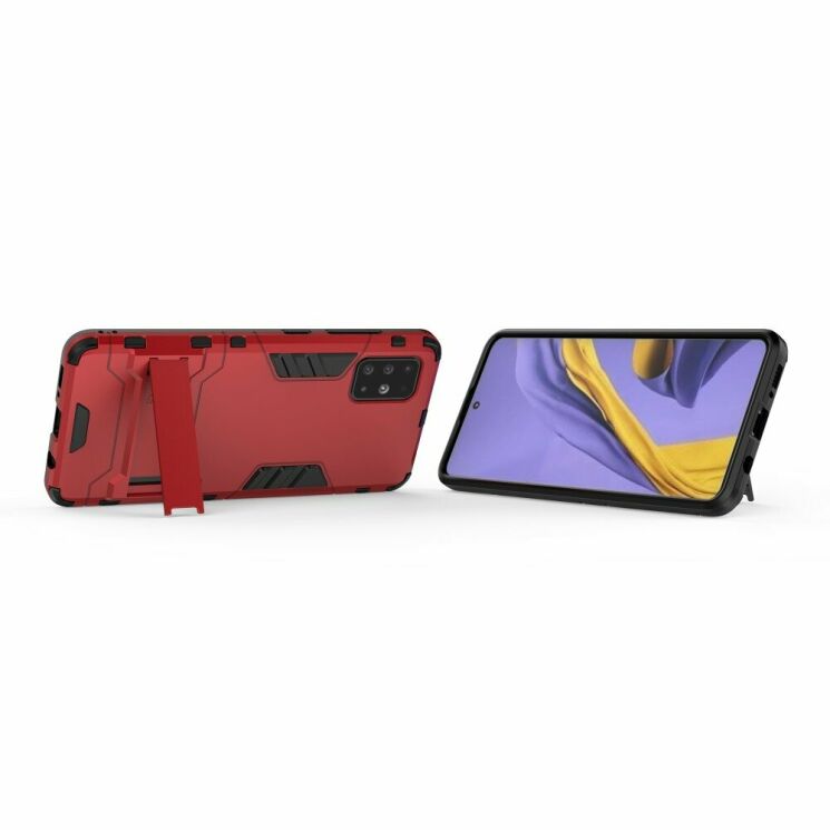 Защитный чехол UniCase Hybrid для Samsung Galaxy A51 (А515) - Red: фото 3 из 8