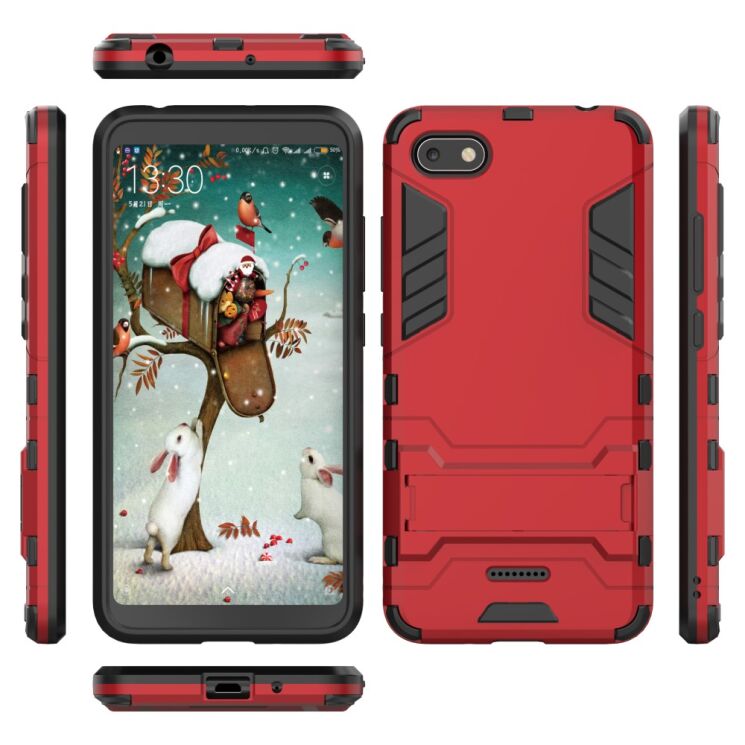 Захисний чохол UniCase Hybrid для Xiaomi Redmi 6A - Red: фото 4 з 7