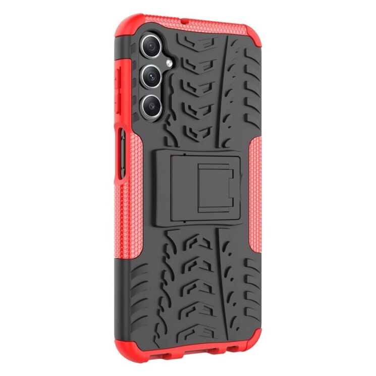 Защитный чехол UniCase Hybrid X для Samsung Galaxy A24 (A245) - Red: фото 4 из 15