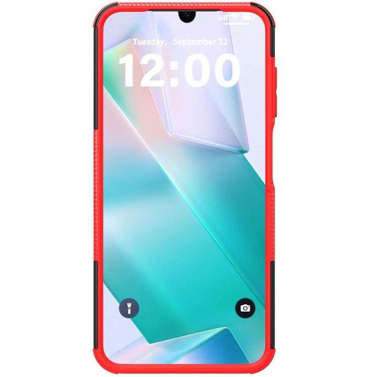 Защитный чехол UniCase Hybrid X для Samsung Galaxy A26 (A266) - Red: фото 6 из 17