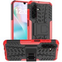 Защитный чехол UniCase Hybrid X для Samsung Galaxy A26 (A266) - Red: фото 1 из 17