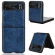 Защитный чехол UniCase Leather Series (FF) для Motorola Razr 40 - Blue (336509L)