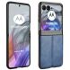 Защитный чехол UniCase Leather Series (FF) для Motorola Razr 50 / Razr 70 - Blue (358721L). Фото 3 из 7
