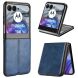 Защитный чехол UniCase Leather Series (FF) для Motorola Razr 50 / Razr 70 - Blue (358721L). Фото 1 из 7