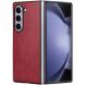 Защитный чехол UniCase Leather Series (FF) для Samsung Galaxy Fold 6 - Red (357611R). Фото 3 из 6
