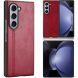 Защитный чехол UniCase Leather Series (FF) для Samsung Galaxy Fold 6 - Red (357611R). Фото 1 из 6