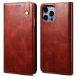 Захисний чохол UniCase Leather Wallet для Apple iPhone 14 Pro Max - Brown (301268Z)