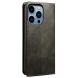 Защитный чехол UniCase Leather Wallet для Apple iPhone 14 Pro - Green (301375G). Фото 3 из 9