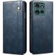 Защитный чехол UniCase Leather Wallet для Motorola Edge 50 Neo - Blue (367100L). Фото 1 из 7