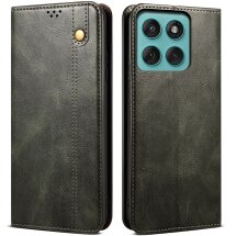 Захисний чохол UniCase Leather Wallet для Motorola Edge 60 Pro - Green: фото 1 з 7