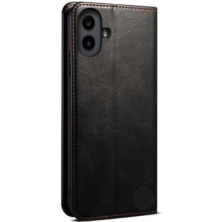 Защитный чехол UniCase Leather Wallet для Nothing CMF Phone 1 - Black: фото 6 из 6