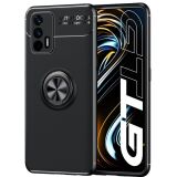 Защитный чехол UniCase Magnetic Ring для Realme GT - Black: фото 1 из 10