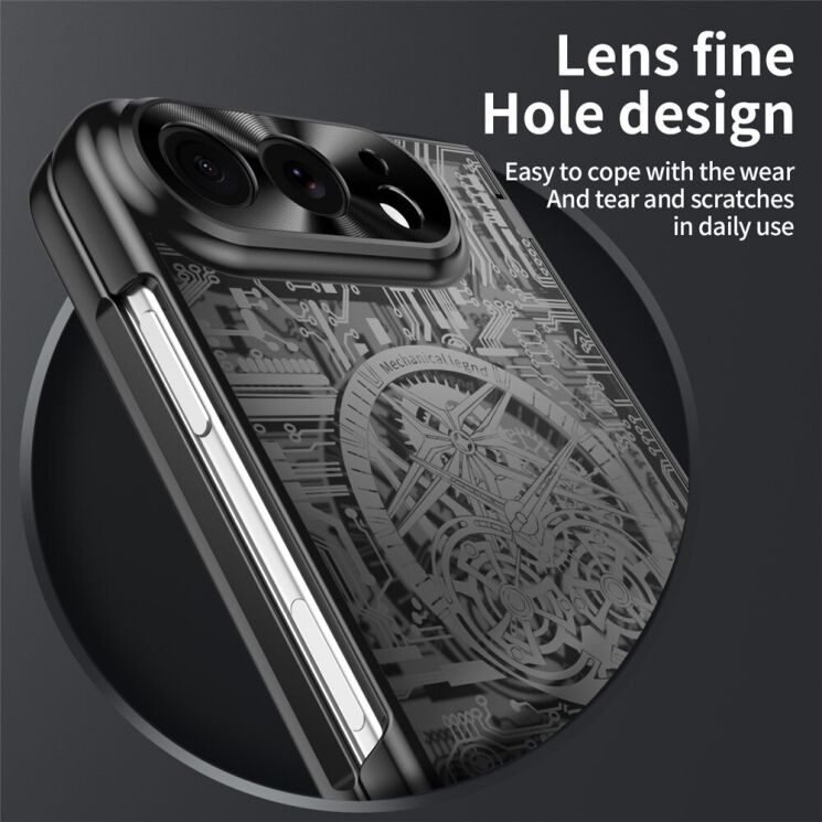 Захисний чохол UniCase Mechanical Legend для iPhone Duo - Black (435039B) Захисний чохол UniCase Mechanical Legend для iPhone Duo - Black: фото 5 з 8