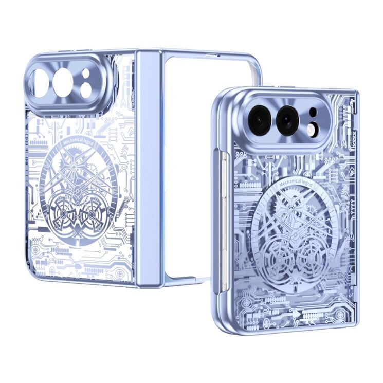 Захисний чохол UniCase Mechanical Legend для iPhone Duo - Blue (435039L) Захисний чохол UniCase Mechanical Legend для iPhone Duo - Blue: фото 2 з 8