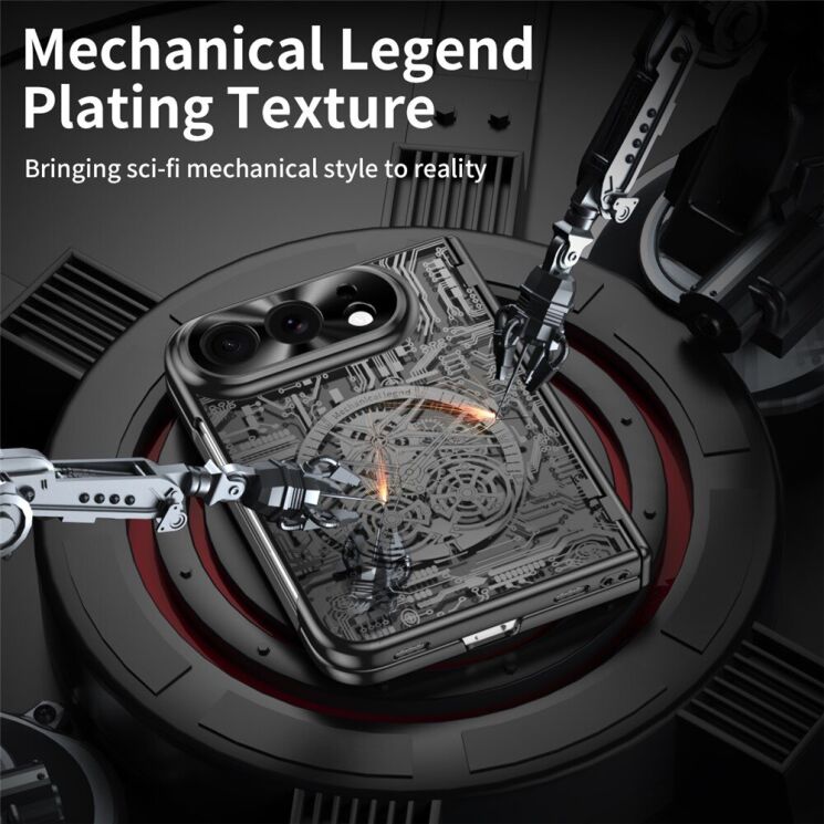 Захисний чохол UniCase Mechanical Legend для iPhone Duo - Black (435039B) Захисний чохол UniCase Mechanical Legend для iPhone Duo - Black: фото 3 з 8