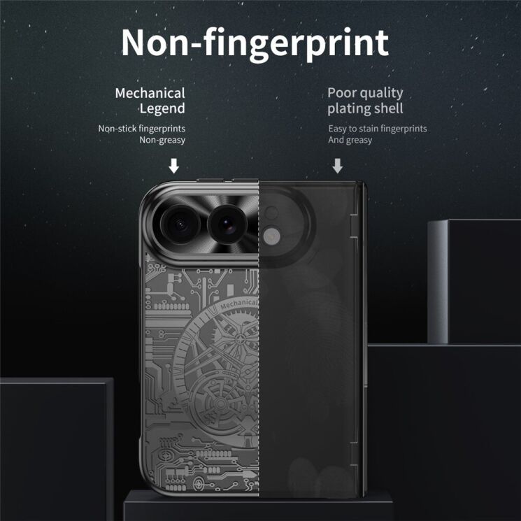 Захисний чохол UniCase Mechanical Legend для iPhone Duo - Black (435039B) Захисний чохол UniCase Mechanical Legend для iPhone Duo - Black: фото 7 з 8