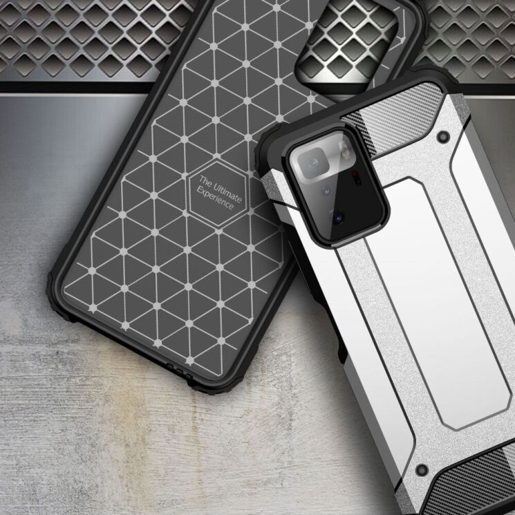 Защитный чехол UniCase Rugged Guard для Xiaomi Poco X3 GT / Redmi Note 10 Pro 5G - Black: фото 4 из 7