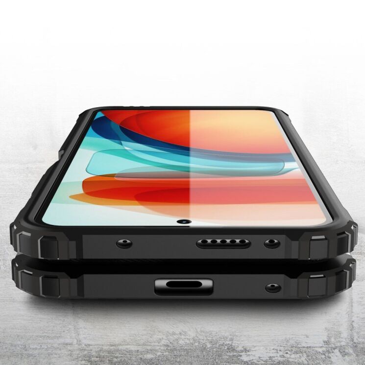 Защитный чехол UniCase Rugged Guard для Xiaomi Poco X3 GT / Redmi Note 10 Pro 5G - Black: фото 5 из 7