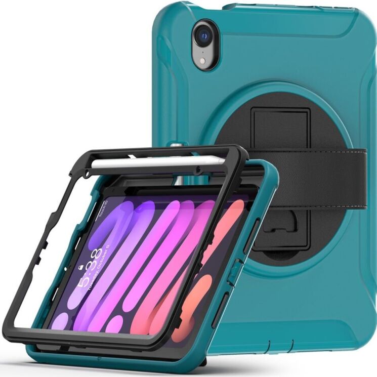 Захисний чохол UniCase Rugged-X для Apple iPad mini 6 / 7 (2021/2024) - Blue: фото 3 з 12