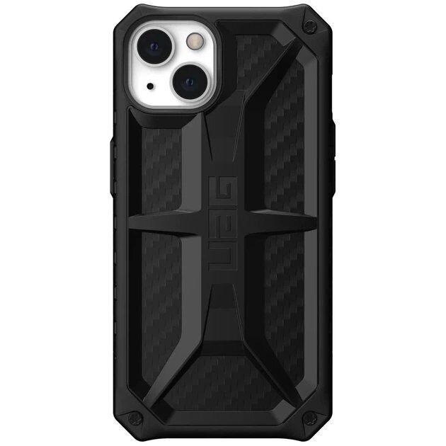 Защитный чехол URBAN ARMOR GEAR Monarch для iPhone 13 - Carbon Fiber: фото 1 из 8